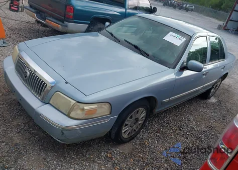 2006 Mercury Grand Marquis Gs z USA, uszkodzony, nr VIN 2MEFM74VX6X648368